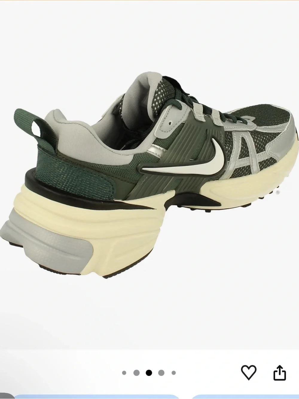 NEW NIKE V2K RUN - Vintage Green/Vintage Green Size 9M